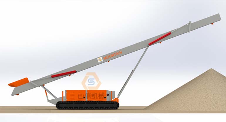 卡车卸料堆料机